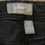 Chico's Chico’s So Slimming Mid Rise Relaxed Straight Leg Jeans Faded Black 0.5 Short Photo 2