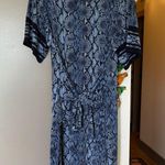 Michael Kors MICHAEL Snake Print Tie Waist Dress Photo 2