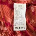 Free People FP Womens Dark Romantic Tunic Long Sleeve Shirt Orange Merlot Combo Photo 9