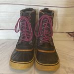 Sorel  Premium Snow Waterproof Canvas Winter Boots  NL1717 Size 10 Photo 3