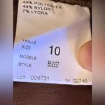 JS Collections JS Collection  layered Sleeve with cuff Jacket Blazer Brown Satin retro size 10 Photo 10