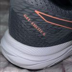 ASICS  Gray and Black Athletic Shoes with‎ Breathable Mesh Photo 3
