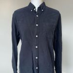 American Eagle Seriously Soft Black Button Down Shirt Men’s Medium Casual Photo 0