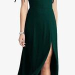 Dessy Collection BUSTIER CREPE MIDI DRESS Size 18 Photo 0