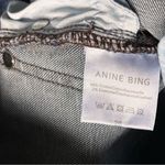 ANINE BING  Frida High Rise Button Fly Straight Dark Medium Wash Jeans Size 26 Photo 10