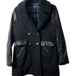 Current/Elliott Current Elliott leather wool coat women’s‎ size 2 Photo 0