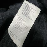 Varley  Miller Half Zip-Up Sweatshirt Medium Marl black gray Fold over collar Photo 10