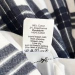 Madewell Women’s Bell Sleeve Mini Dress in Leighton Plaid Blue White Size 12 Photo 9