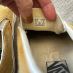 Vans Slip-On suede in yellow size women’s 7.5 Photo 4