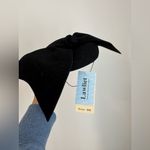 NWT Lawliet Handmade Wool Felt Women Angel Wings Fascinator Hat Black Photo 2