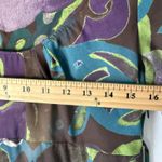 United Colors Of Benetton Dress Womens Medium Abstract Boho Made in Italy Photo 5