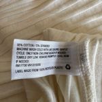 Knox Rose Women's Off-White Long Sleeve Ribbed Shirt - Size Large - NWT Photo 5