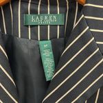 Ralph Lauren Women's Black Pinstripe Blazer Size 8p Photo 1