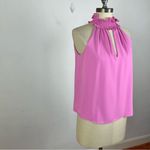 Amanda Uprichard Talita Top in Pompei Pink Photo 2