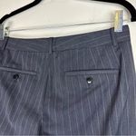 Theory  Womens Virgin Wool Blend Pinstripe Dress Pants Trousers Sz 4 Photo 9