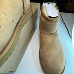 UGG Classic Mini II Genuine Shearling Lined Boot casual comfy style winter cozy Photo 2