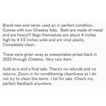 RARE Cheetos Mac 'n Cheese Fanny Pack Belt Waist Bag SWEEPSTAKES PRIZE Snacks Photo 7