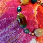 Cute Boho Beaded Elastic Bracelet. Dimensions in photos. Photo 1