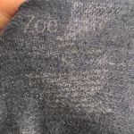 Zoe & Liv  cocktails and coconuts blue cropped sweatshirt Photo 5