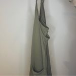 Romper Dress Shorts Women Large Green Adjustable Straps Pockets Summer Lined Photo 6