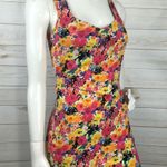 Material Girl  Floral Heart Cutout Dress M Photo 3