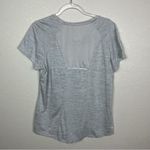 DANSKIN NOW Heather Gray Short Sleeve Workout Top size XL Photo 5