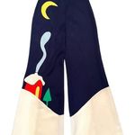 70s Jim N Me Pants Suit Two Piece Flared Christmas Holiday Snow Winter Unique 7 Size undefined Photo 0