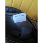 Giorgio Armani  vintage fabric with Leather Hand Bag Photo 7