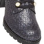 Stuart Weitzman  Ivey Tweed High Block Heel Combat Boots Photo 4