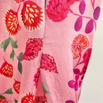 SALONI Pink Floral Leona High Slit Maxi Dress in Ammonite Rose Size 2 Photo 11