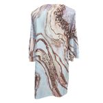 Brown Marble or Geode Print Dress — 3 Photo 2