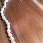 Peach Freshwater Pearl Stainless Steel Necklace Photo 3