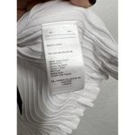 Laundry by Shelli Segal White Ribbed Tank Top Photo 4