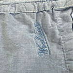 Woolrich 100% Cotton Blue Lightweight Knee Length Pullover Tank Dress Size XL Photo 3