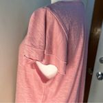 Garnet Hill  Hazel Organic-Cotton & TENCEL™ Ruffle casual pink Tee size M NWOT Photo 7