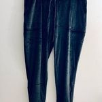 House of Harlow  1960 women Black Velour Sweatpant Joggers XL Photo 0