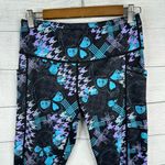 Constantly Varied Gear CVG Womens Full Leggings Medium Celestial Abstract Skull Black Photo 2