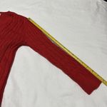 Michael Kors Michael By Red Knit Pullover Sweater Sz S - Works For XS as Well Photo 4