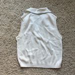 Brandy Melville  Cream Sweater Vest Photo 2
