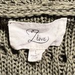 Womens Boho Hippie Crochet Open Front Kimono Cardigan Size L Beach Festival Green Size L Photo 10