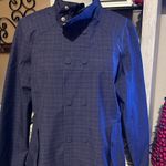 REI E1 Elements Rain Jacket Women's L purple Full Zip Size L Photo 1