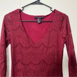Forever 21  Long Sleeve Lace Dress Size M Photo 2