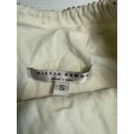 Alexia Admor  New York Cream Black Strapless‎ Dress Small Patterned Photo 3