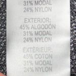 Karl Lagerfeld CHARCOAL AND EBONY CARDIGAN SWEATER CHECKER LIKE DESIGN SIZE L Photo 10