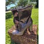 Sam Edelman  Purple Sparkly Boots Size 9 Photo 5