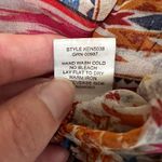 Figueroa &‎ Flower Sheer Popover Tunic Multi Print Boho Hippie Granola Photo 8