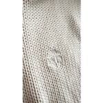 Brooks Brothers Sweater Womens XL White Long Sleeve Crew Neck Cable Knit Photo 3