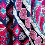 Winwin  Women's Lace Tunic Top Multicolor Boho 1/2 Sleeves Polyester Size… Photo 11