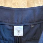 CAbi  #5177 High-Rise Easy Croped Dress Belted Pockets Trousers Navy Blue, 2 Photo 8