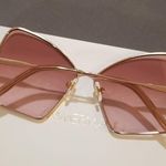 Zimmermann 💕💕 Empire Butterfly Sunglasses ~ Rose Gold Brown Gradient NWT Photo 6